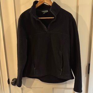 L.L. Bean Black Fleece Jacket